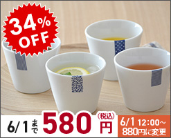 美濃焼の代表である、織部と志野が一度に楽しめる抹茶碗。人気の器でお