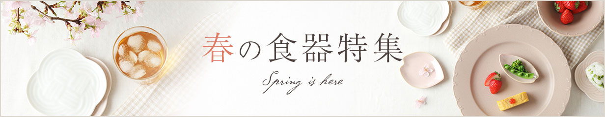 春の食器特集