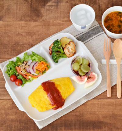 おうちカフェOPEN!おしゃれママの定番。仕切りランチプレート。