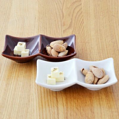 グッドデザイン賞受賞のおしゃれな仕切り皿。飲食店でも人気の器で