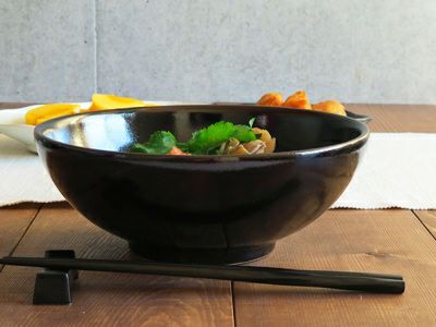 おもてなしにも最適な麺鉢！ゆず天目が高級感漂うさぬき丼ぶり（大）