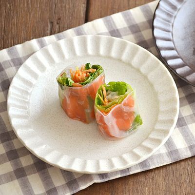 しのぎ 5寸皿 （白結晶） （アウトレット込み）