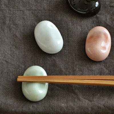 小さなそら豆 箸置き （グリーン）