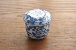 送料無料】お得！！美濃焼（日本製）で牡丹柄の茶碗蒸し5点セット！