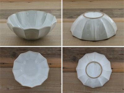 淡い色合いが温かみをたっぷりと感じさせる中鉢。サラダボウル、取り鉢