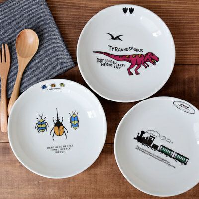 こどもカレー皿 軽量 16.5cm 男の子用 TOTOY