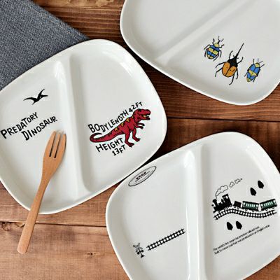 お子様ランチプレート 男の子用 TOTOY