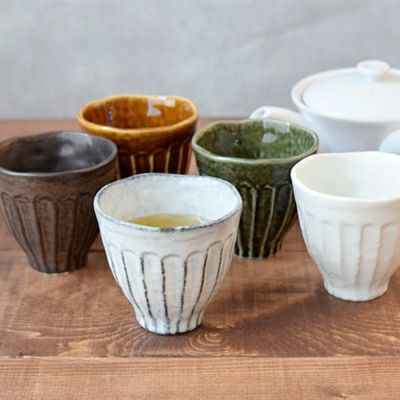 湯呑み 和のしのぎカップ 和食器