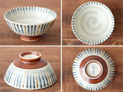 上品で優しい和のお茶碗。ペア食器で使える、十草模様のおしゃれなご飯