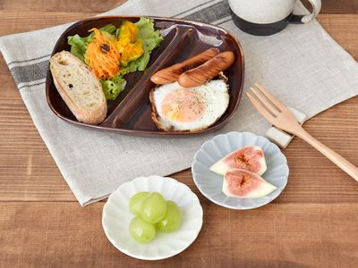 和モダンデザインのお皿。
