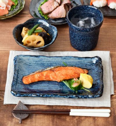 食器 和食器 作家 手作り 陶芸 和モダン インテリア 和風 お刺身用 おしゃれ 趣を感じる、和モダンな一皿。