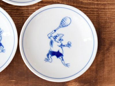 東京オリンピックをイメージした小皿。