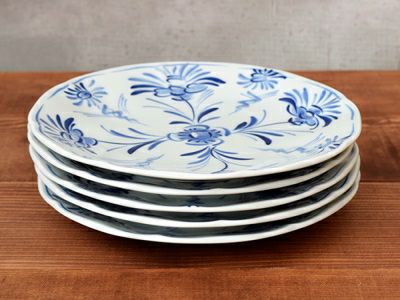 クラシカルなお花のパスタ皿5枚セット！