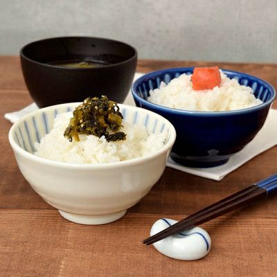 お茶碗 青十草 和食器