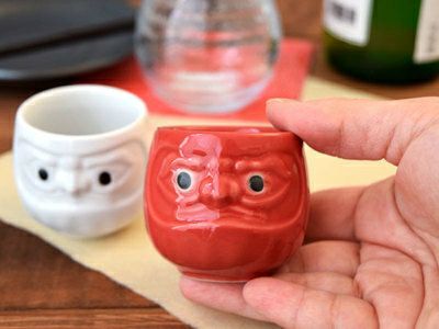 だるまの表情にほっこり。