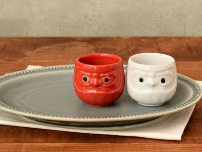 だるまの表情にほっこり。