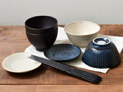 新生活や引っ越しに最適なペア食器。人気の和モダン食器セット。