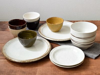 新生活や引っ越しに最適。人気和食器のセット。