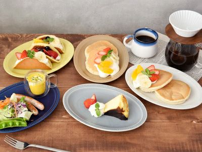 マニー　オーバルプレート　大小3枚セット 送料無料 プレート3枚セット ドットオーバルプレート 大小 3枚セット