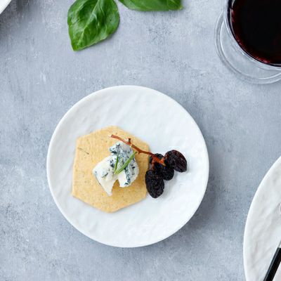 プレート 11cm スレート調 ホワイト