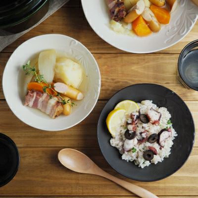 料理に華を添えてくれるモダン食器