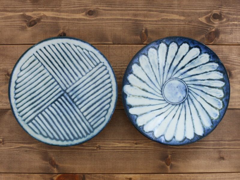 おしゃれな大皿。メインディッシュ、ワンプレートに最適な和食器。