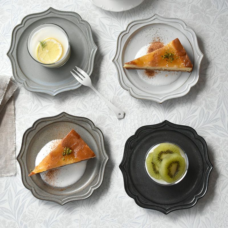 プレート 18cm ラフィネ ノワール