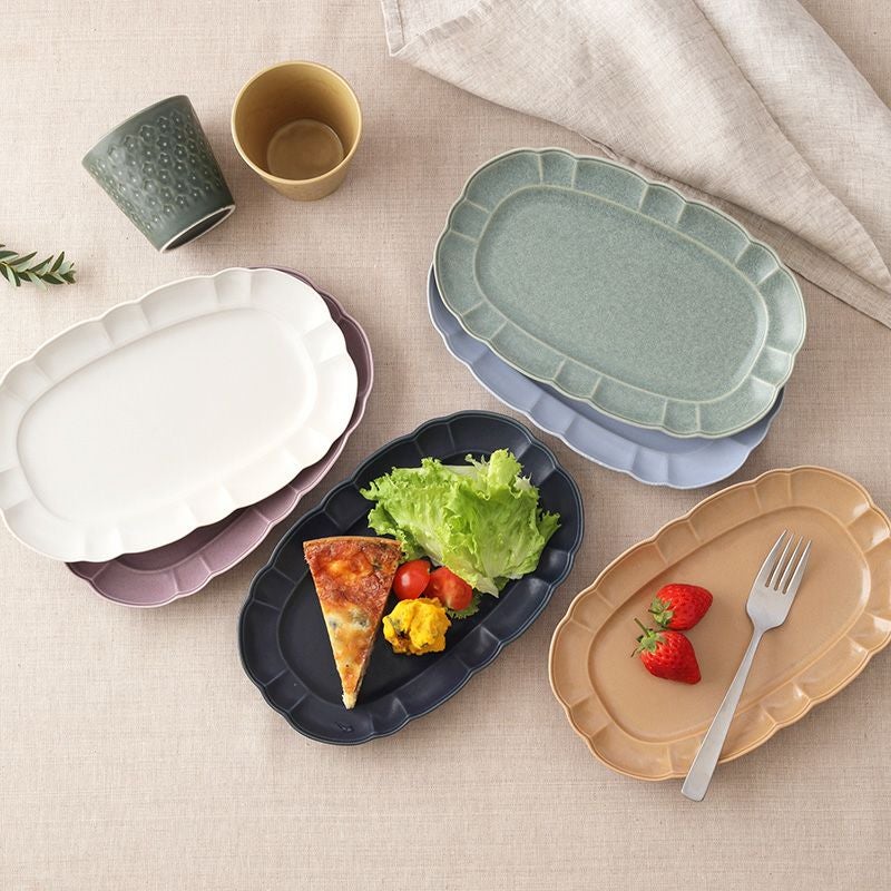 在庫限り オーバルプレート 23cm ルーシュ | EAST table