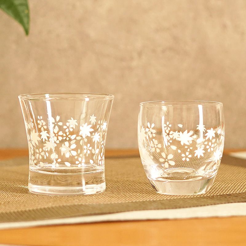 冷酒グラス ペアセット 冷やすと色が変わる