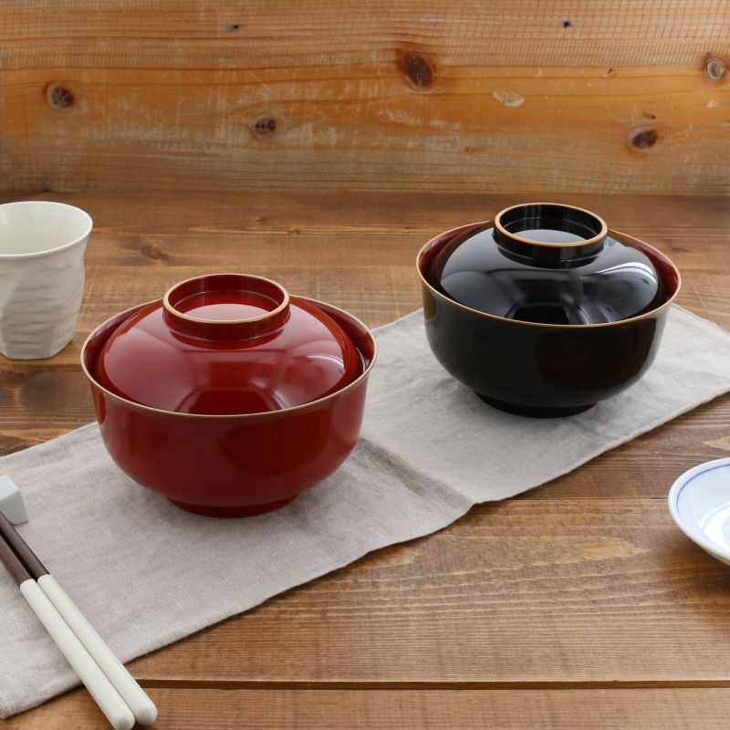 雑煮椀 540cc 渕金 日本製 レンジ・食洗機可