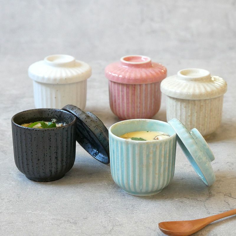 和カフェの必需品。デザートカップにも使えるかわいい茶碗蒸しはこちら