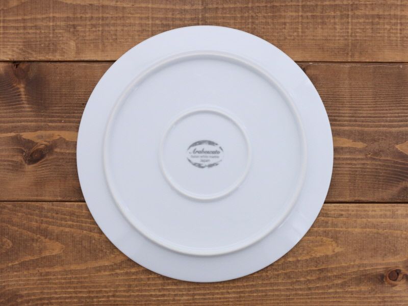 フラットプレート 25cm 大理石調マーブル | EAST table