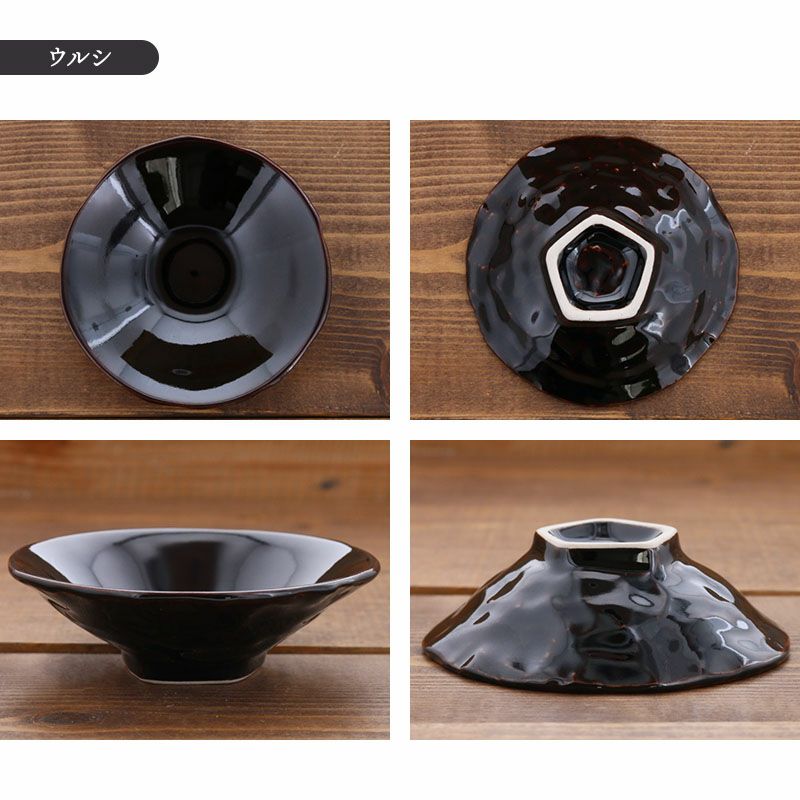 並べて使いたくなる！趣のある豆皿6色セット。