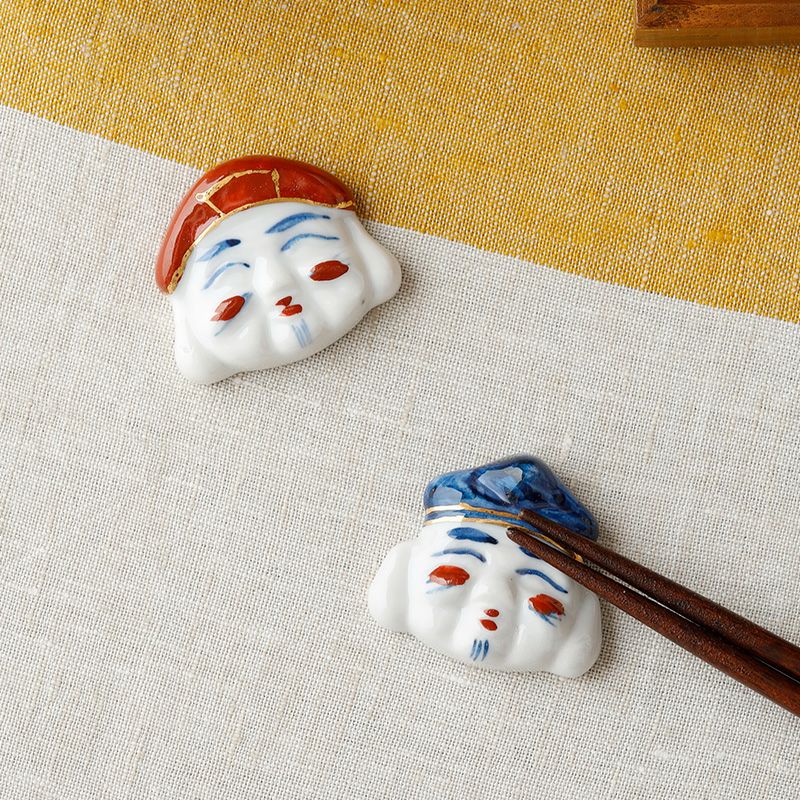 【大正ロマン】骨董 箸置き 35個セット 魚 網目 ナス 昭和レトロ 素朴で縁起の良い箸置き
