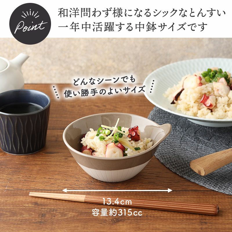 軽くて使いやすい洋風とんすい。