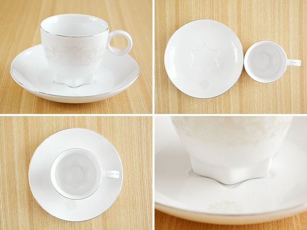 エスプレッソに欠かせないデミタスカップ＆ソーサー10点セット