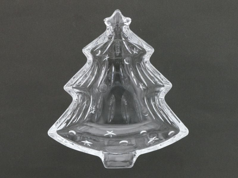 クリスマスパーティーにぴったり！おしゃれなガラスプレート。