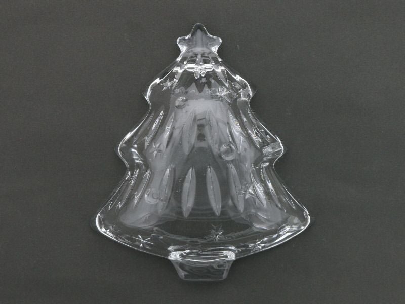 クリスマスパーティーにぴったり！おしゃれなガラスプレート。