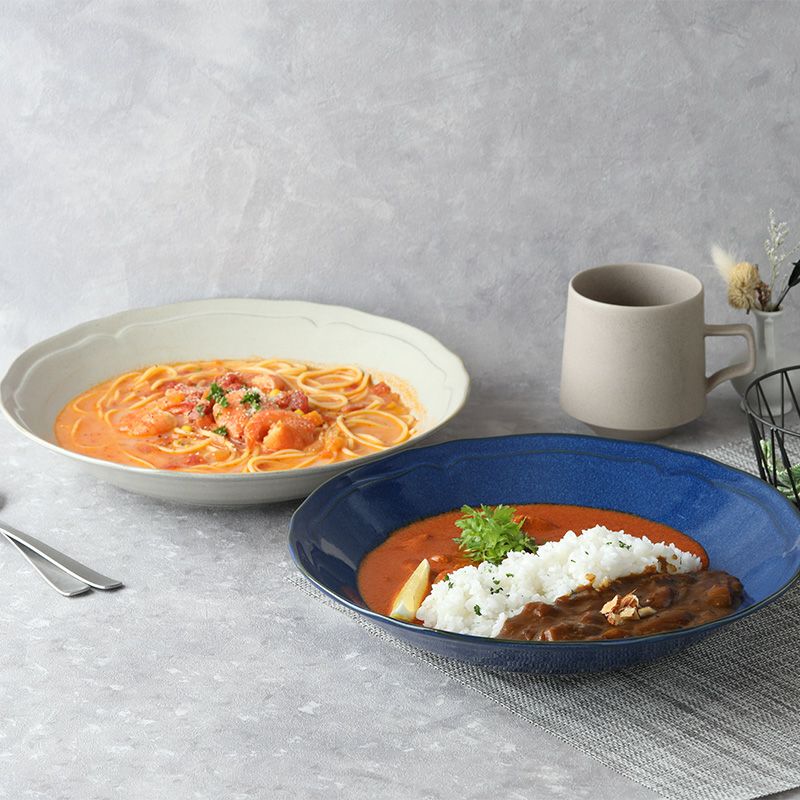深皿 27.5cm カレー・パスタ皿 KARIN 花鈴 軽量食器 | EAST table