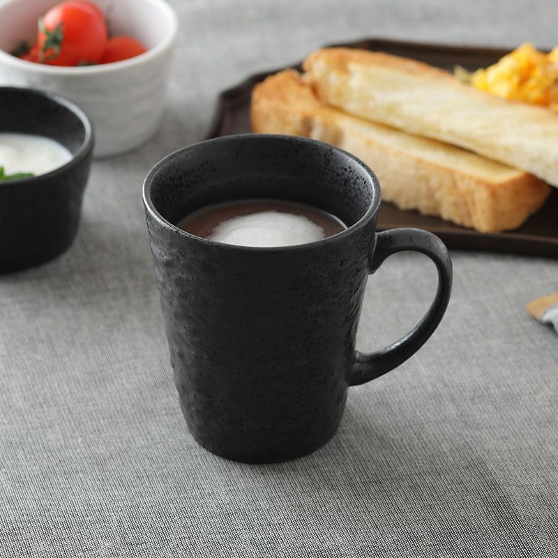 新生活応援 おしゃれな食器11点セット 1人用セット 割引 スレート調+α ブラック