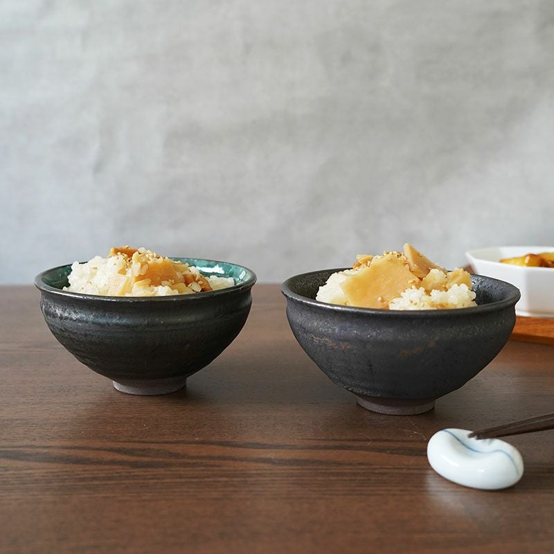 超お得！またと出ない希少な茶碗・小鉢。大活躍の品が安価　茶に料理にテーブル華やぐ 茶碗 12.8cm Metalic | EAST table