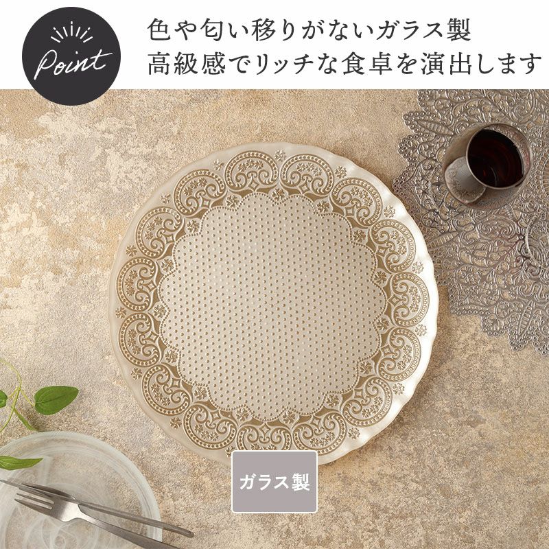 パーティ食器におすすめ！ガラス製 大皿