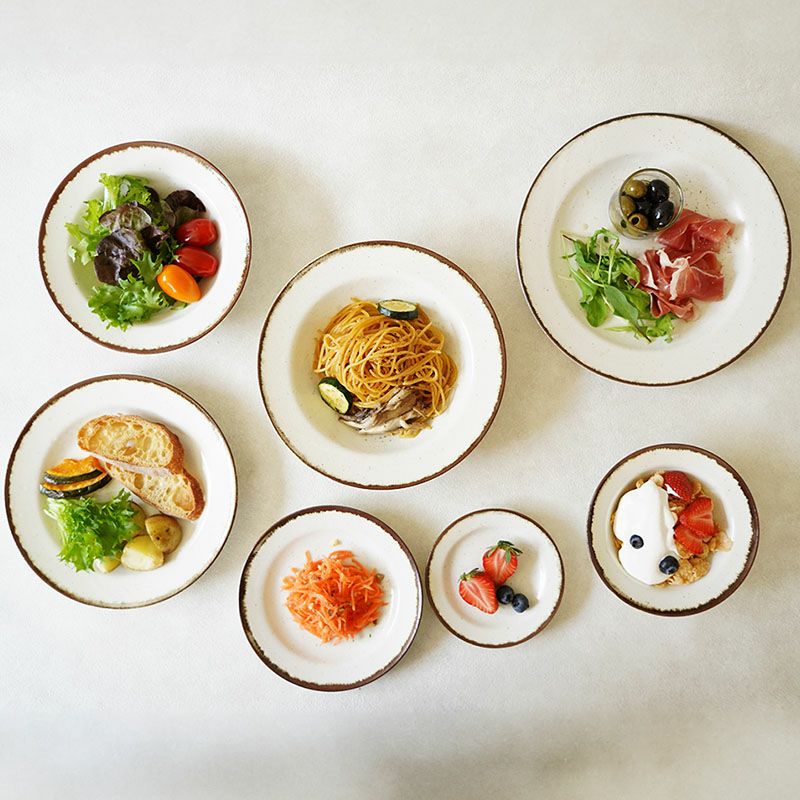 和食皿５点セット 楽天市場】食器5点セット 5種各1点ずつ チョコストライプシリーズ 和