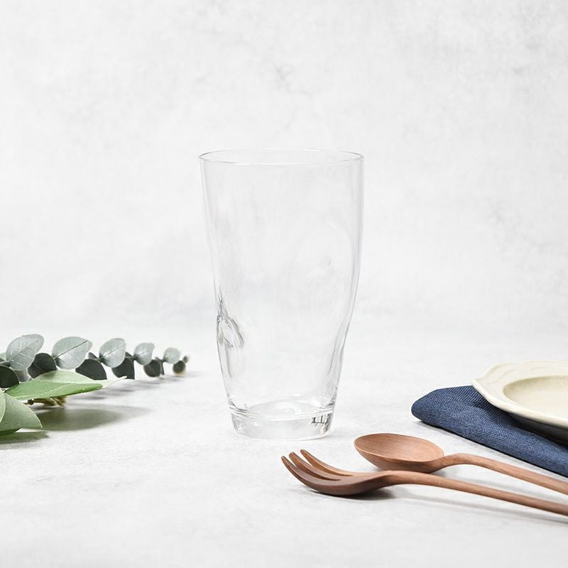 タンブラー 380cc 手造り風 ガラス 日本製 在庫限り