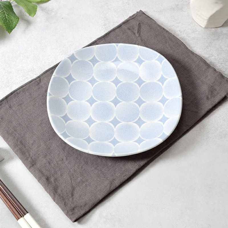 プレート 17cm アクア・セル 丸角型