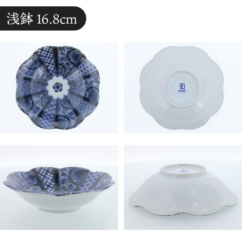 食卓を爽やかに彩る浅鉢・大鉢・深皿6点セット