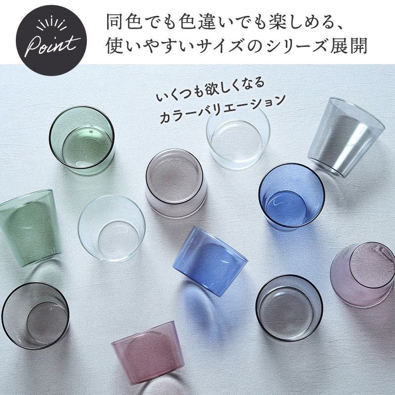 副菜・デザート・スープなど多用途に使える耐熱ガラスカップ