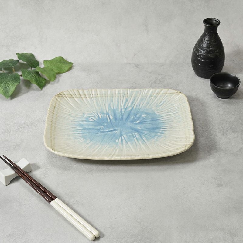 盛皿 26cm 角皿 雫 和食器