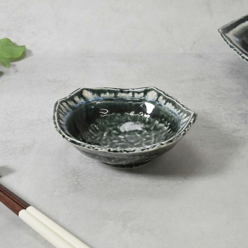 取り鉢 14cm 黒部 ちぎり型 和食器