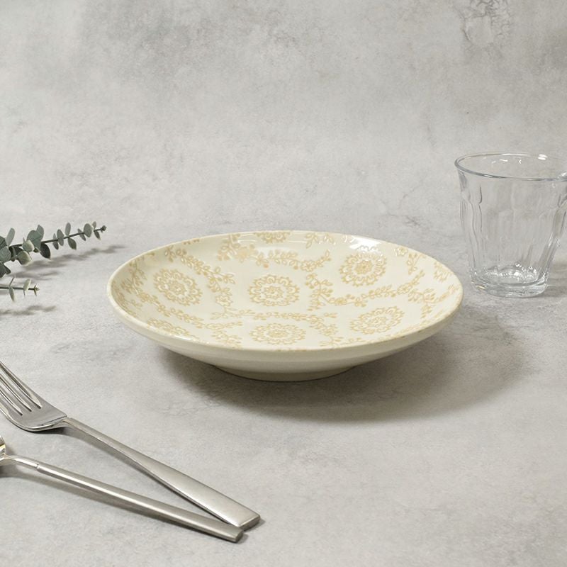 パスタ・カレー皿 21.5cm 深皿 ロイヤルレース